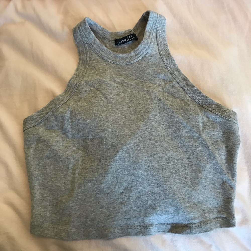 A gray halter top from rue 21!!!